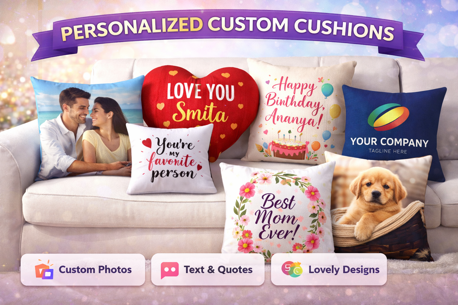 Personalized Custom Cushions